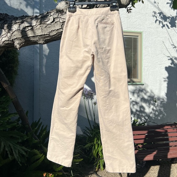 Katharine Hamnett Denim Straight-Leg High-Waist Pants | 100% Cotton | Small - Picture 5 of 13